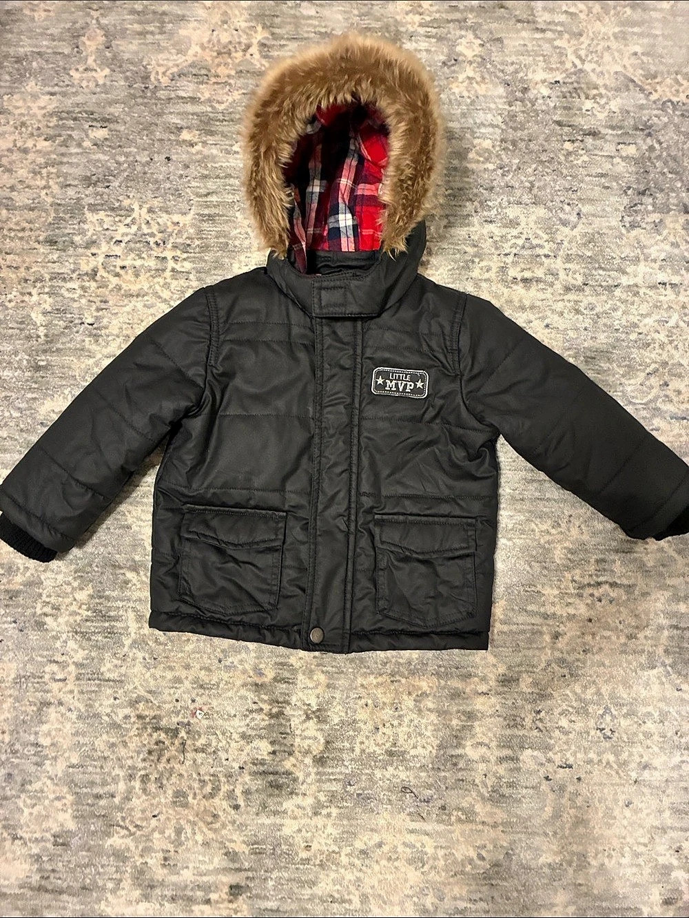 Joe Fresh/JC Penny Little MVP Winter Puffer Jacket In Excellent Condition 18-24M